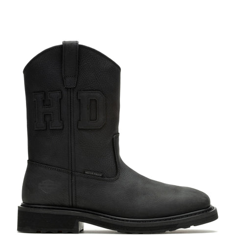 Harley-Davidson 120th Altman D96300 Mens Black Leather Motorcycle Boots