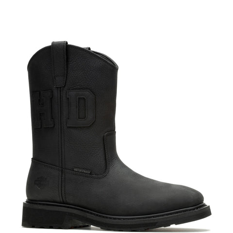 Harley-Davidson 120th Altman D96300 Mens Black Leather Motorcycle Boots