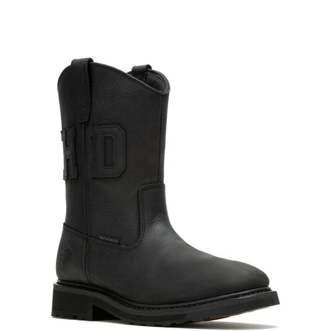 Harley-Davidson 120th Altman D96300 Mens Black Leather Motorcycle Boots