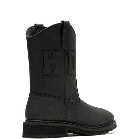 Harley-Davidson 120th Altman D96300 Mens Black Leather Motorcycle Boots