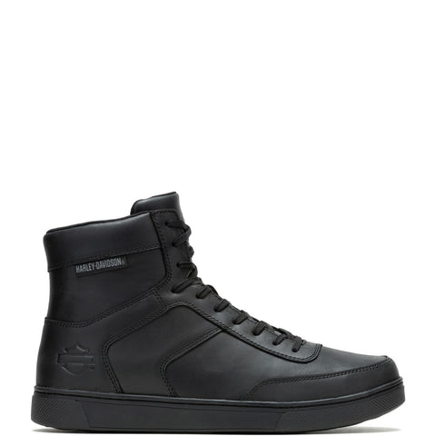 Harley-Davidson Grady D96306 Mens Black Leather Lifestyle Sneakers Shoes