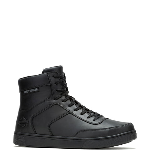 Harley-Davidson Grady D96306 Mens Black Leather Lifestyle Sneakers Shoes