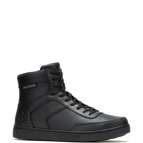 Harley-Davidson Grady D96306 Mens Black Leather Lifestyle Sneakers Shoes