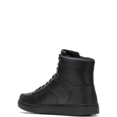 Harley-Davidson Grady D96306 Mens Black Leather Lifestyle Sneakers Shoes