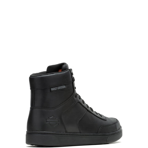Harley-Davidson Grady D96306 Mens Black Leather Lifestyle Sneakers Shoes