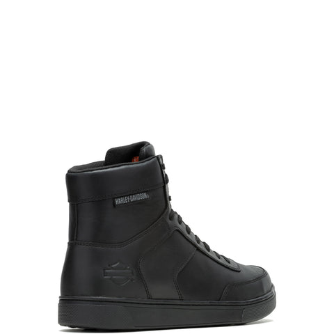 Harley-Davidson Grady D96306 Mens Black Leather Lifestyle Sneakers Shoes