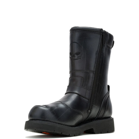 Harley-Davidson Shift Ride 9" Waterproof D96313 Mens Black Motorcycle Boots