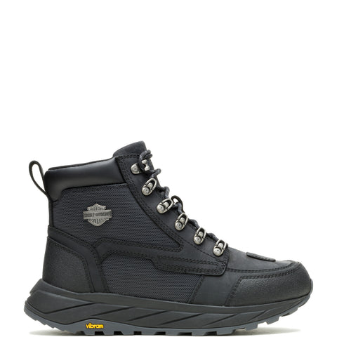 Harley-Davidson Greyford 4.75 Inch D96323 Mens Black Motorcycle Boots