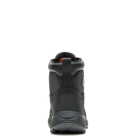 Harley-Davidson Greyford 4.75 Inch D96323 Mens Black Motorcycle Boots