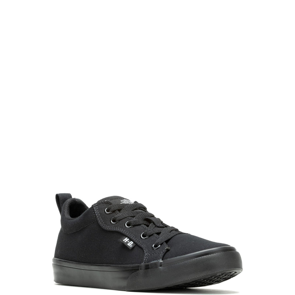 Harley-Davidson Tenis Torland Para Mujer, Negro/Naranja, 5 US : Harley- Davidson