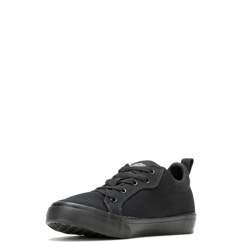 Harley-Davidson Torland D83496 Womens Black Canvas Lifestyle Sneakers Shoes