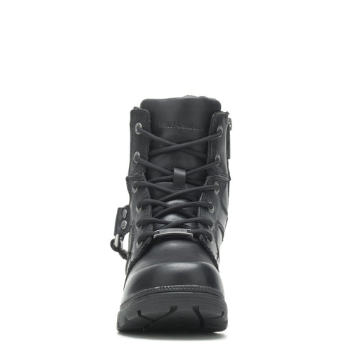 Harley-Davidson Jocelyn 6" Lace Up D83775 Womens Black Motorcycle Boots