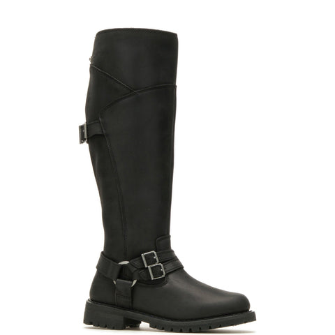 Harley-Davidson Lomita D84325 Womens Black Leather Motorcycle Boots