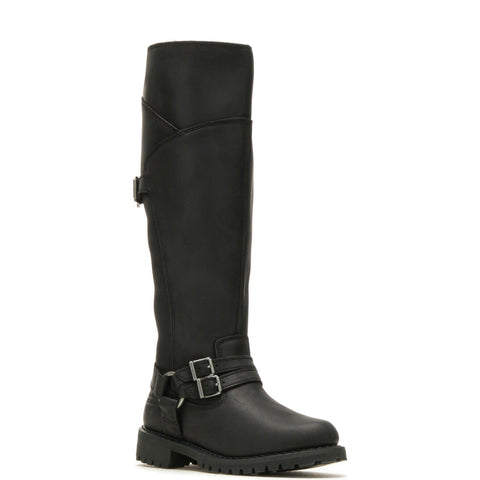 Harley-Davidson Lomita D84325 Womens Black Leather Motorcycle Boots