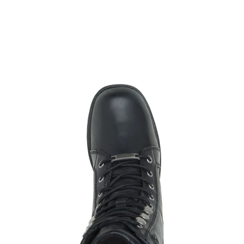 Harley-Davidson Keeler 7" D84330 Womens Black Leather Motorcycle Boots