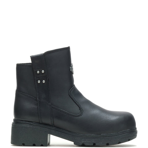 Harley-Davidson Camfield ST 7" Steel Toe D84462 Womens Black Motorcycle Boots