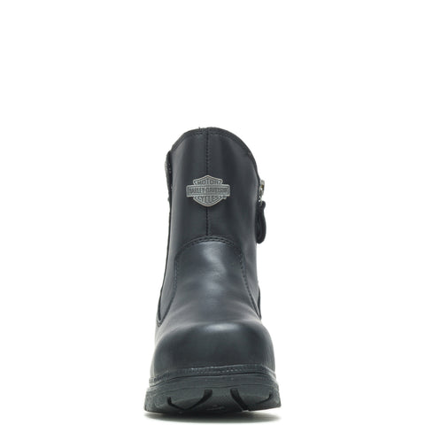 Harley-Davidson Camfield ST 7" Steel Toe D84462 Womens Black Motorcycle Boots
