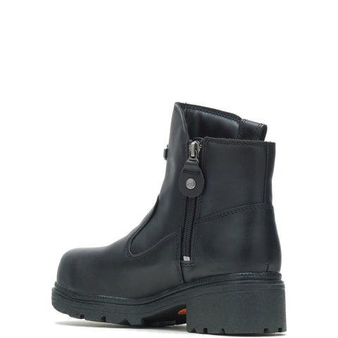 Harley-Davidson Camfield ST 7" Steel Toe D84462 Womens Black Motorcycle Boots