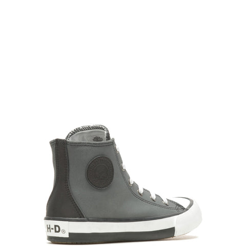 Harley-Davidson Toric D84593 Womens Gray Suede Lifestyle Sneakers Shoes