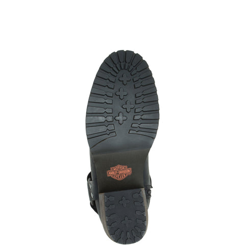 Harley-Davidson Tamori Harness D84670 Womens Black Zipper Motorcycle Boots
