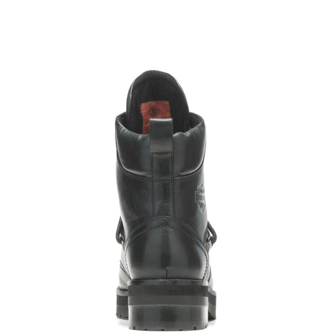Harley-Davidson Aldrin 6" Lace D84756 Womens Black Leather Motorcycle Boots