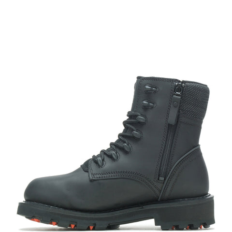 Harley-Davidson Landers 6" D84757 Womens Black Leather Motorcycle Boots
