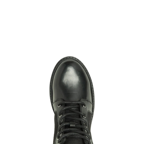 Harley Davidson Valene Canvas 5" D84778 Womens Black Motorcycle Boots