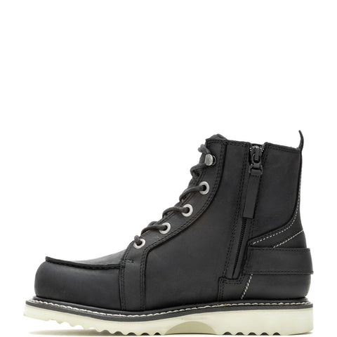 Harley-Davidson Jaynes 5" Lace D84797 Womens Black Leather Motorcycle Boots