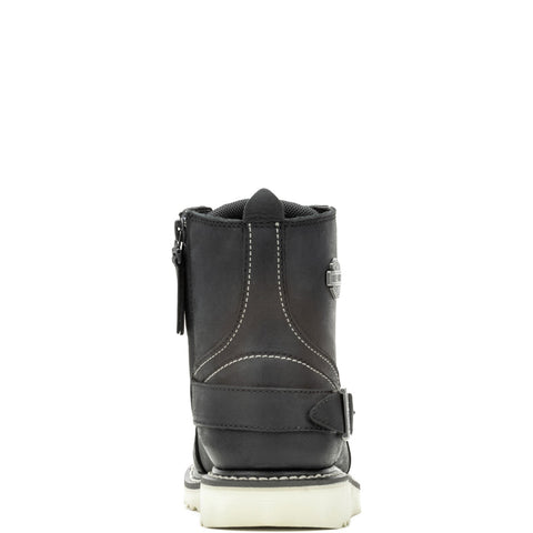Harley-Davidson Jaynes 5" Lace D84797 Womens Black Leather Motorcycle Boots