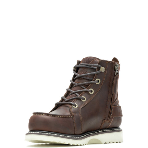 Harley-Davidson Jaynes 5" Lace D84798 Womens Brown Leather Motorcycle Boots