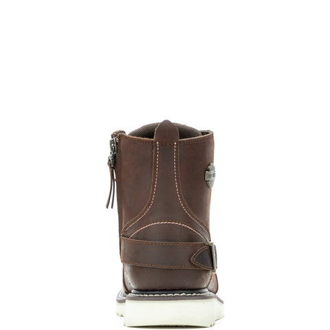 Harley-Davidson Jaynes 5" Lace D84798 Womens Brown Leather Motorcycle Boots