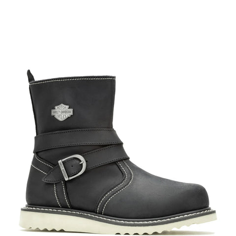 Harley Davidson Jaynes 7" Engineer D84799 Womens Black Motorcycle Boots