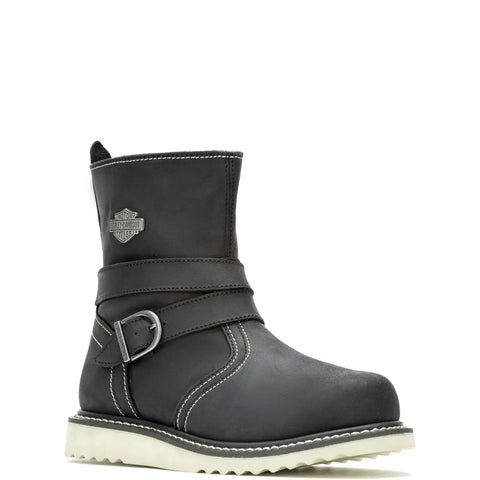 Harley Davidson Jaynes 7" Engineer D84799 Womens Black Motorcycle Boots