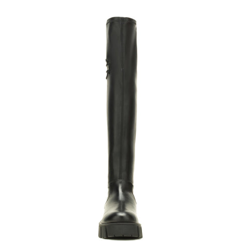 Harley-Davidson Uplift OTK 20" Pull On Boot Womens Black Knee High Boots