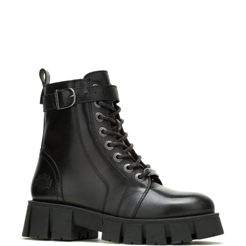 Harley-Davidson Uplift Buckle 6" D84807 Womens Black Casual Dress Boots