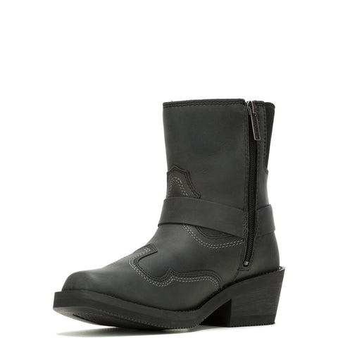Harley-Davidson Korsen Short West 6" D84808 Womens Black Casual Dress Boots