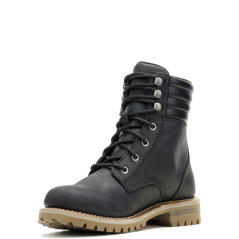 Harley-Davidson Gynger Lace 6" Lace Up D84843 Womens Black Motorcycle Boots