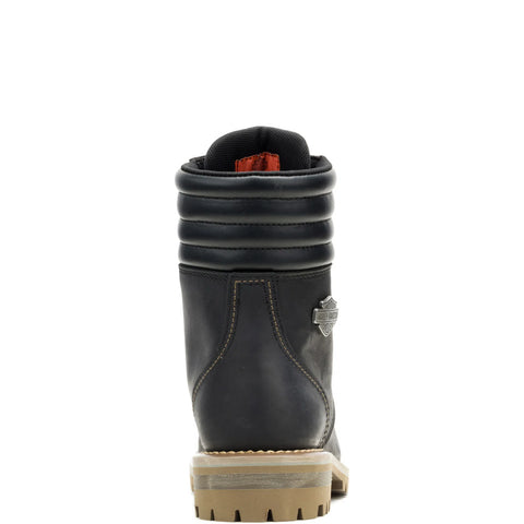 Harley-Davidson Gynger Lace 6" Lace Up D84843 Womens Black Motorcycle Boots