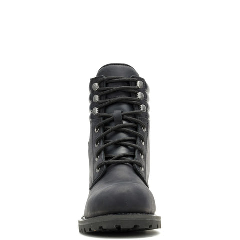Harley-Davidson Gynger Lace ST 6" D84845 Womens Black Motorcycle Boots