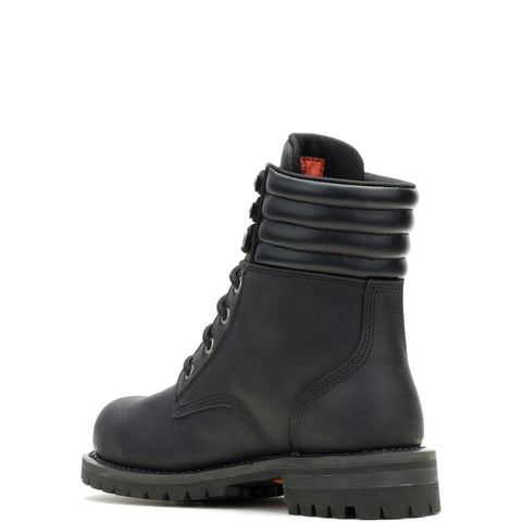 Harley-Davidson Gynger Lace ST 6" D84845 Womens Black Motorcycle Boots