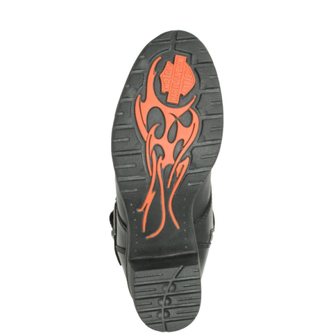 Harley-Davidson Aldale 13" WP Tall Lace Womens Black Motorcycle Boots