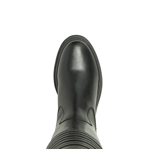 Harley-Davidson Kamton 13" D87216 Womens Black Leather Motorcycle Boots