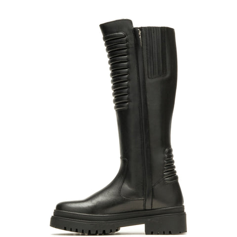 Harley-Davidson Kamton 13" D87216 Womens Black Leather Motorcycle Boots