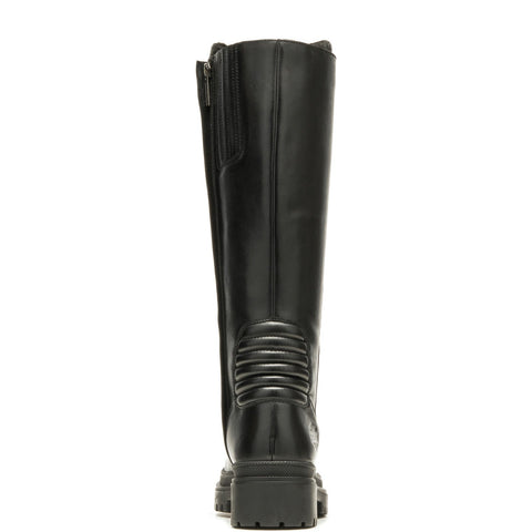 Harley-Davidson Kamton 13" D87216 Womens Black Leather Motorcycle Boots