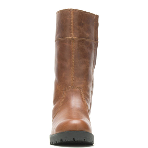 Harley-Davidson Lynwood Pull On D87220 Womens Brown Leather Motorcycle Boots