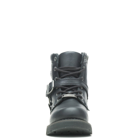 Harley-Davidson Becky Flash De D87245 Womens Black Leather Motorcycle Boots