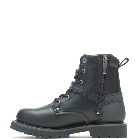 Harley-Davidson Becky Flash De D87245 Womens Black Leather Motorcycle Boots