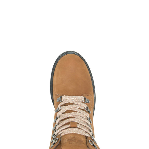 Harley-Davidson Anderdon D87259 Womens Brown Leather Zipper Motorcycle Boots