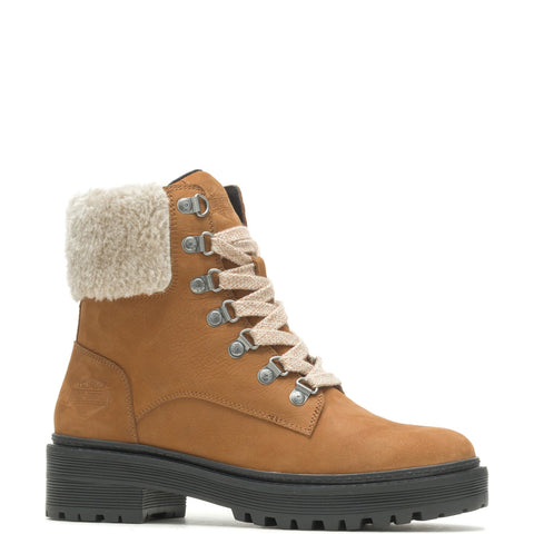 Harley-Davidson Anderdon D87259 Womens Brown Leather Zipper Motorcycle Boots