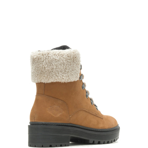 Harley-Davidson Anderdon D87259 Womens Brown Leather Zipper Motorcycle Boots